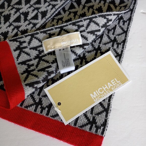 MK Michael Kors signature Scarf NWT - Picture 2 of 4
